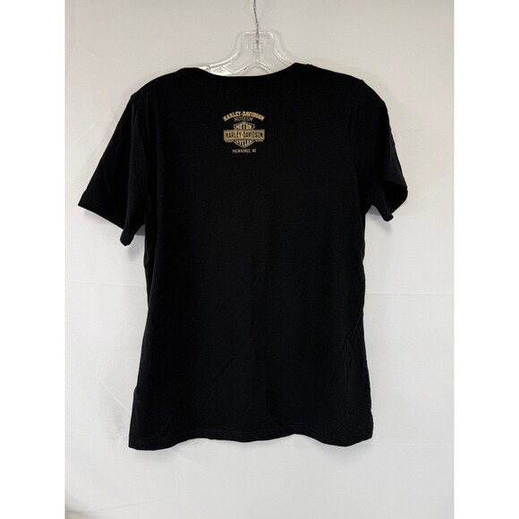 Harley Davidson Museum 120th Ani Women’s T-Shirt NWT Size Medium Milwaukee WI - Picture 2 of 5